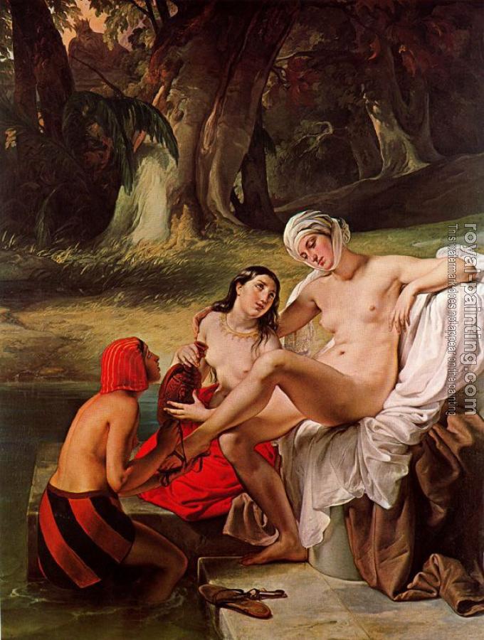 Francesco Hayez : Bathsheba Bathing Francesco Hayez : Bathsheba Bathing